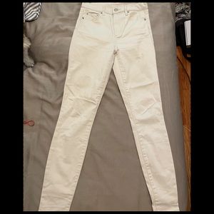 GAP beige Trousers skinny high waist